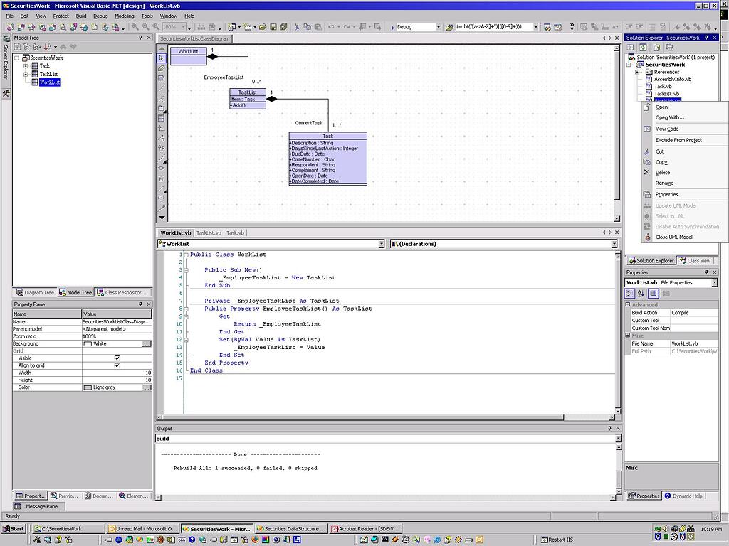 Update UML Model - General Questions/Discussions - Discuss the Visual