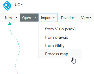 import-process-map
