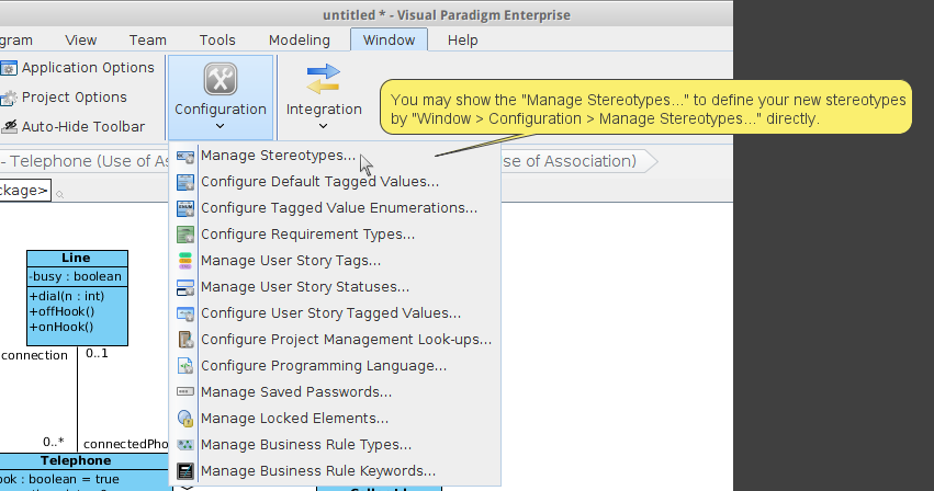 how to create dependency in visual paradigm arrow 14.0