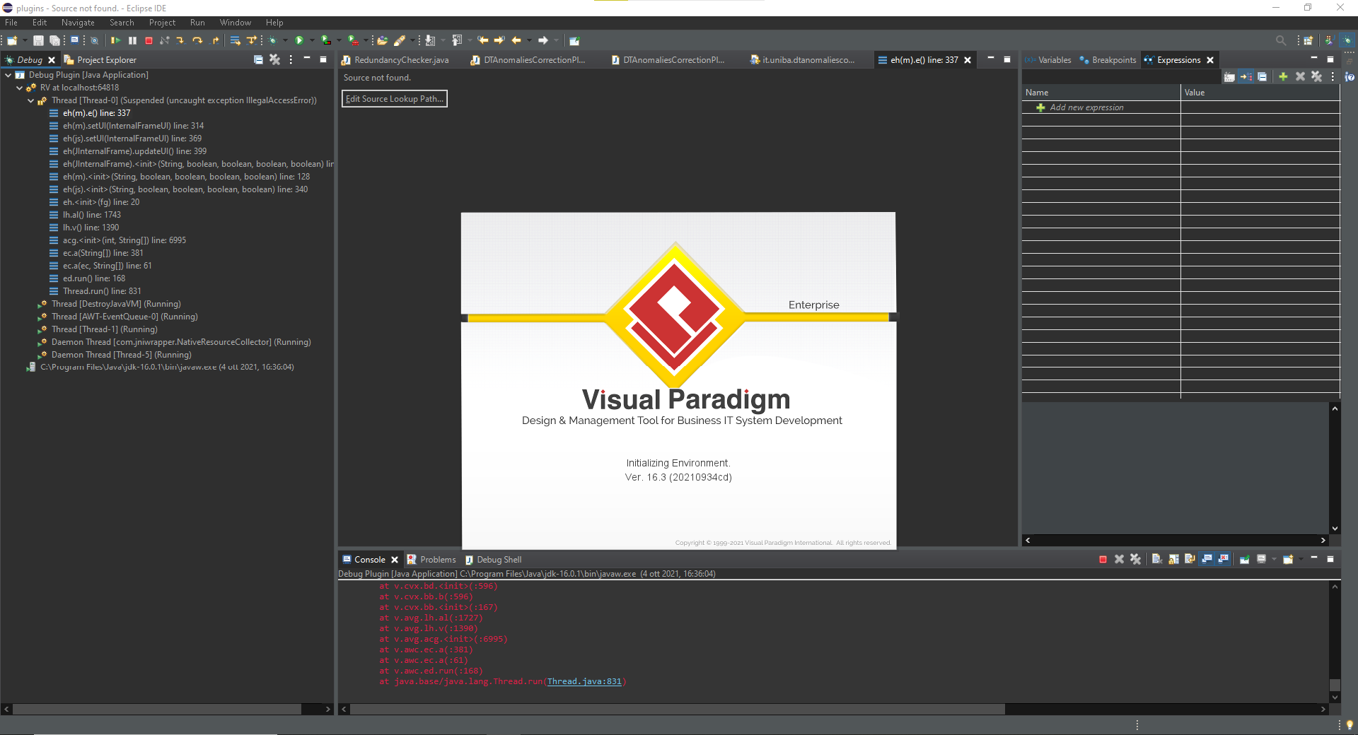 how to use visual paradigm in eclipse